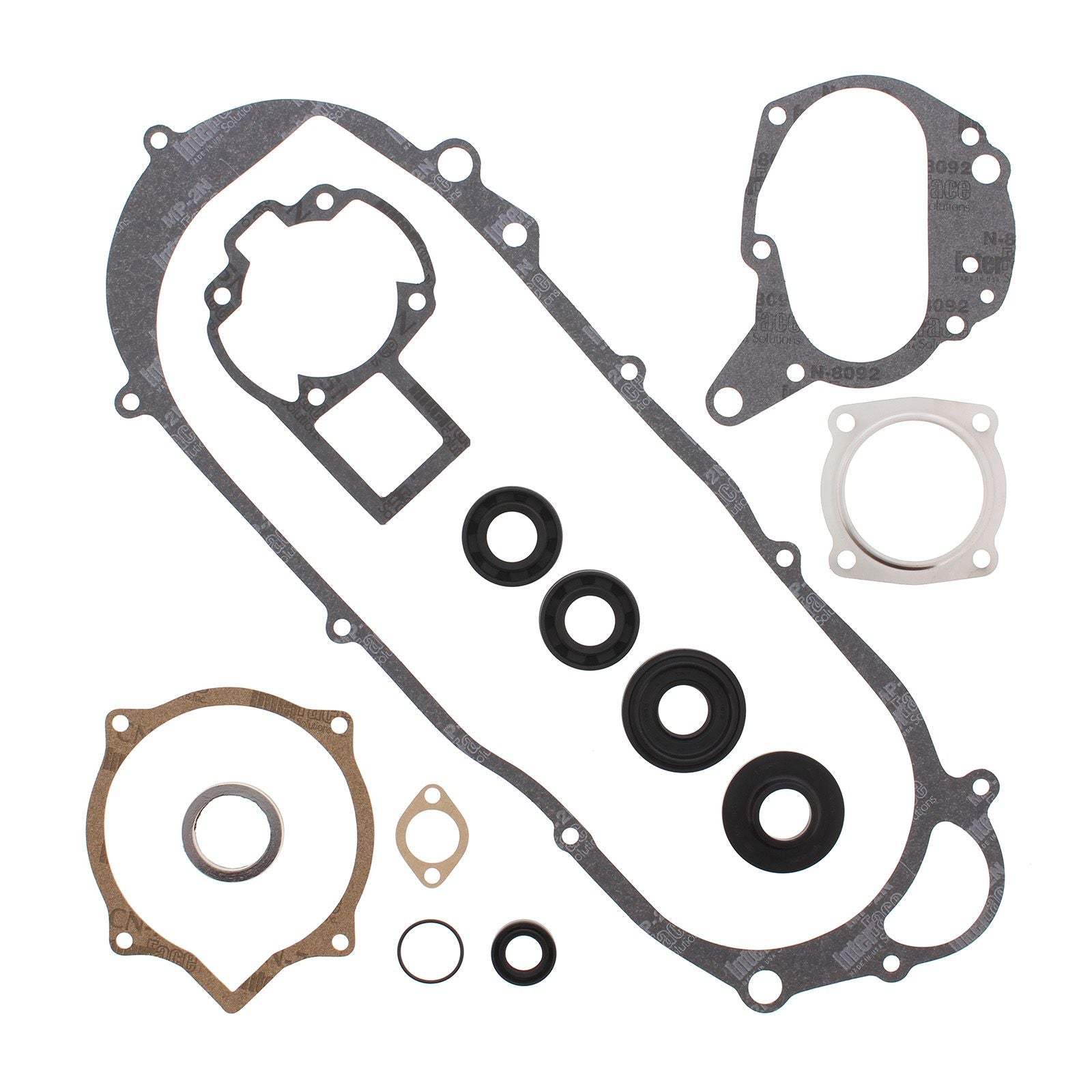 New VERTEX Engine Complete Gasket Set With Oil Seals For Kawasaki #VER811849