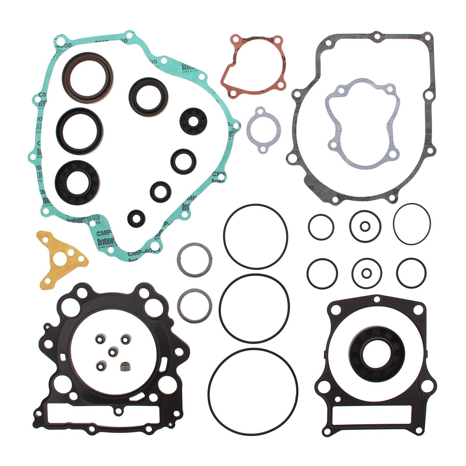New VERTEX Engine Complete Gasket Set With Oil Seals For Yamaha #VER811865