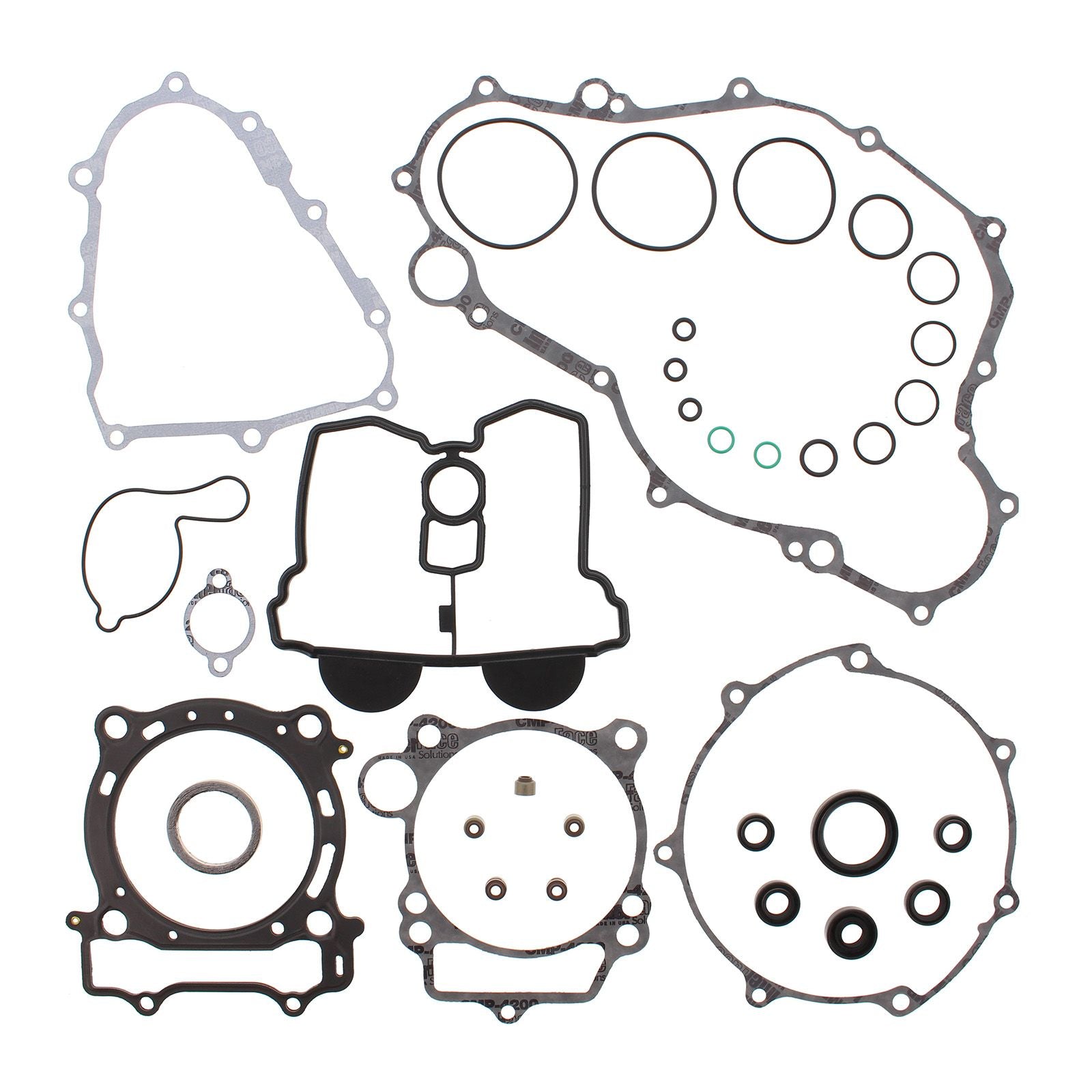New VERTEX Engine Complete Gasket Set With Oil Seals For Yamaha #VER811869