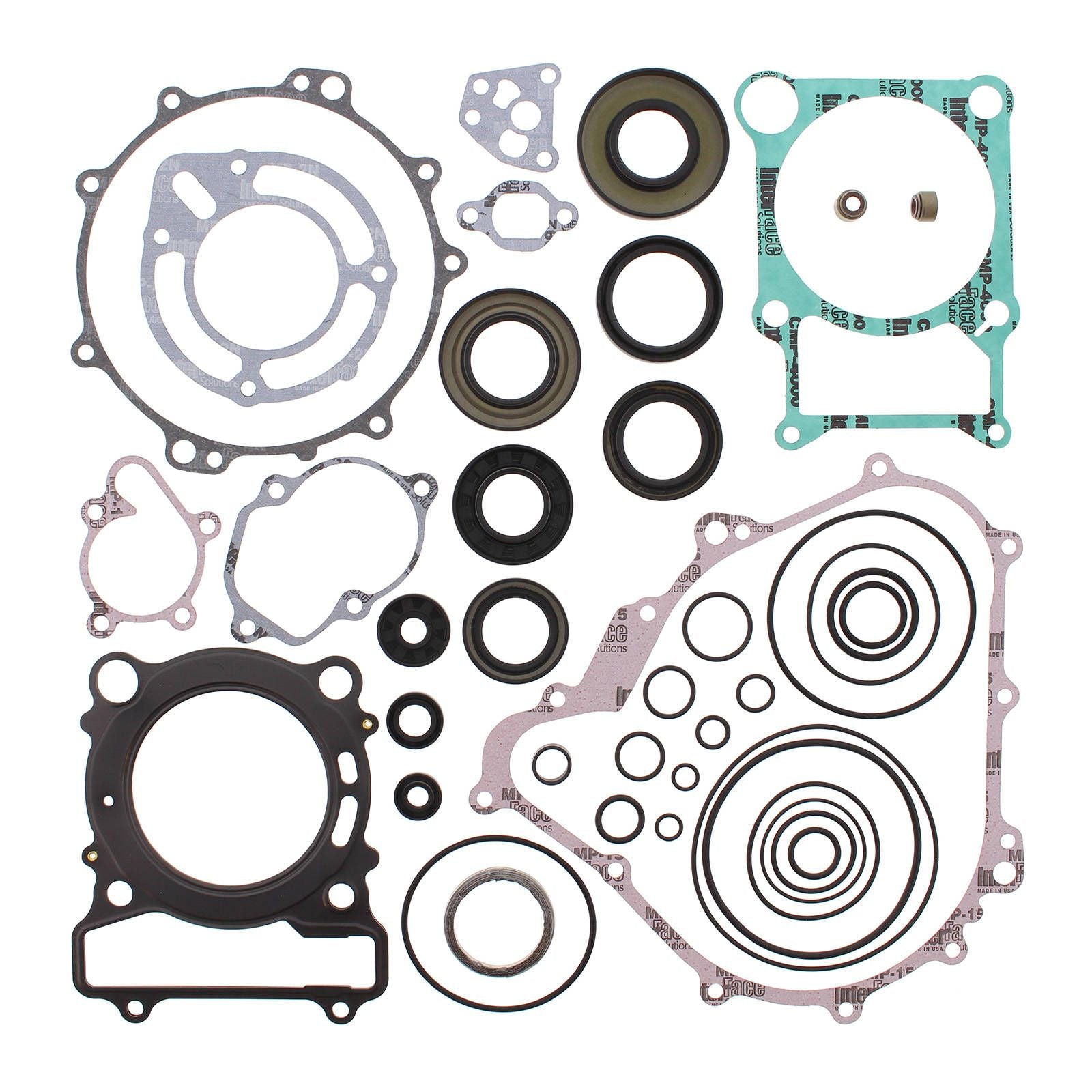 New VERTEX Engine Complete Gasket Set With Oil Seals For Yamaha #VER811875