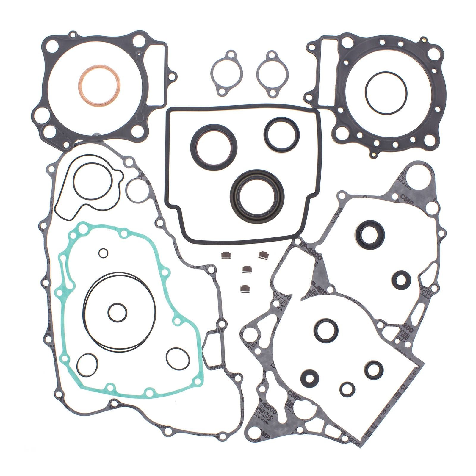 New VERTEX Engine Complete Gasket Set With Oil Seals For Honda #VER811904