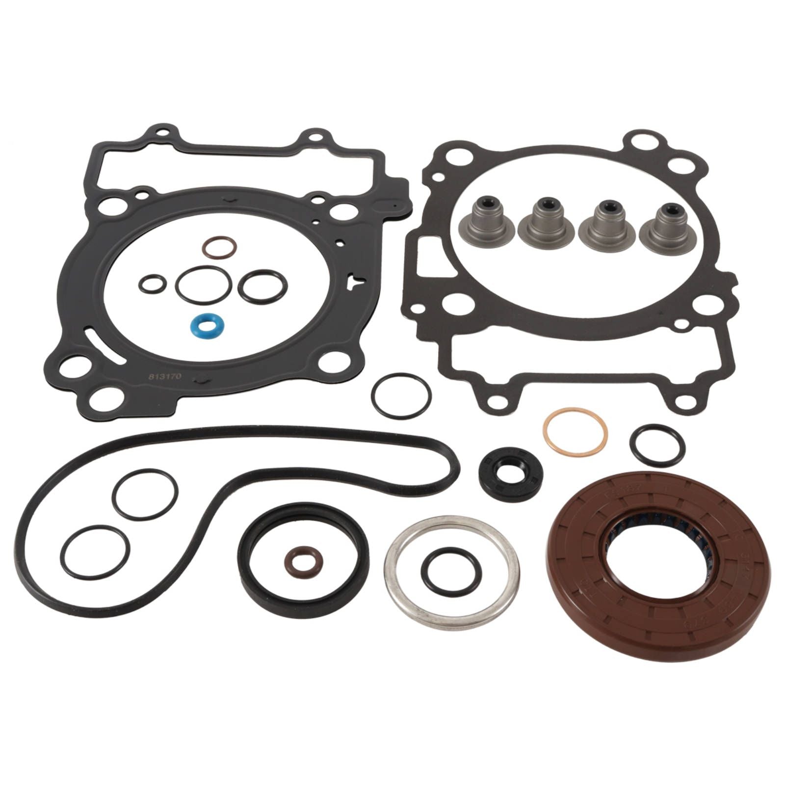 New VERTEX Engine Complete Gasket Set With Oil Seals For Polaris #VER811995