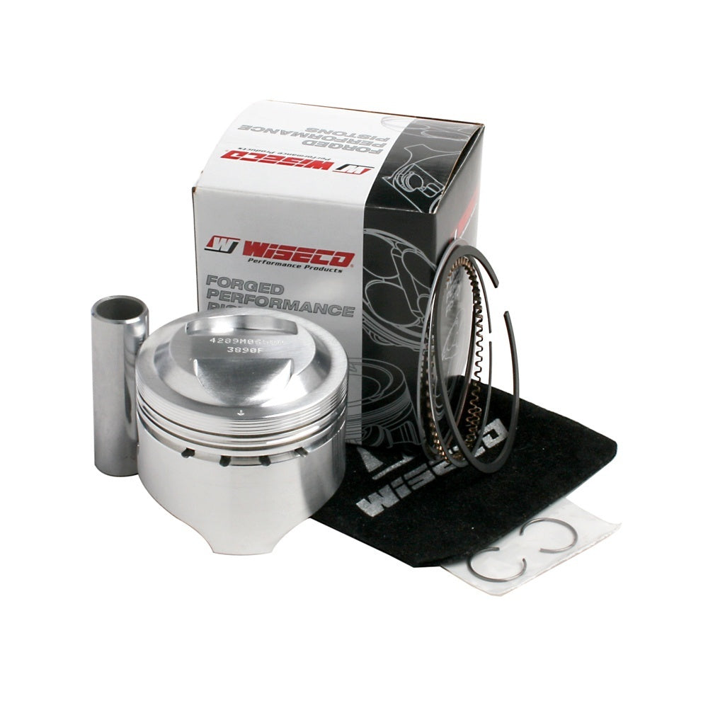 WISECO Piston Kit (inc Rings, Pin, Clips) For HONDA ATC200, ATC200X W-4289M06550