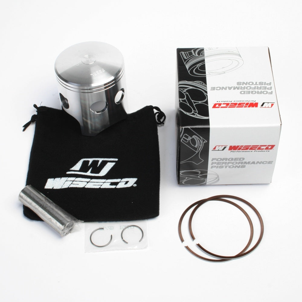 WISECO Piston Kit (inc Rings, Pin, Clips) For KAWASAKI KXT250, KX250 W-439M07100