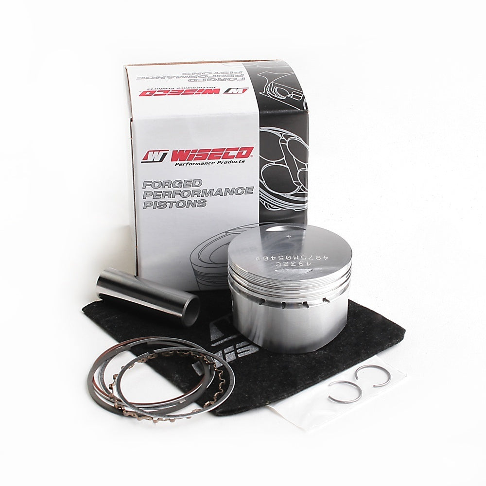 New WISECO Piston Kit (inc Rings, Pin, Clips) For KAWASAKI, SUZUKI W-4875M05400
