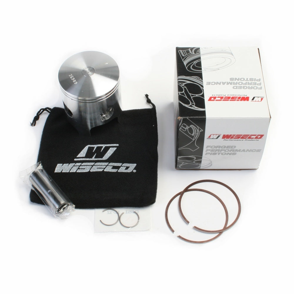 WISECO Piston Kit (inc Rings, Pin, Clips) For KAWASAKI KDX250, KX250 W-607M06800