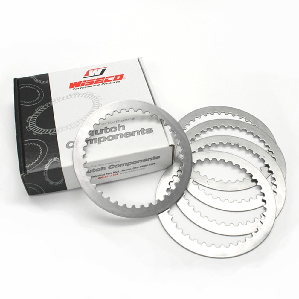 New WISECO Clutch Plate Kit - Steel For KAWASAKI W-WPPS008