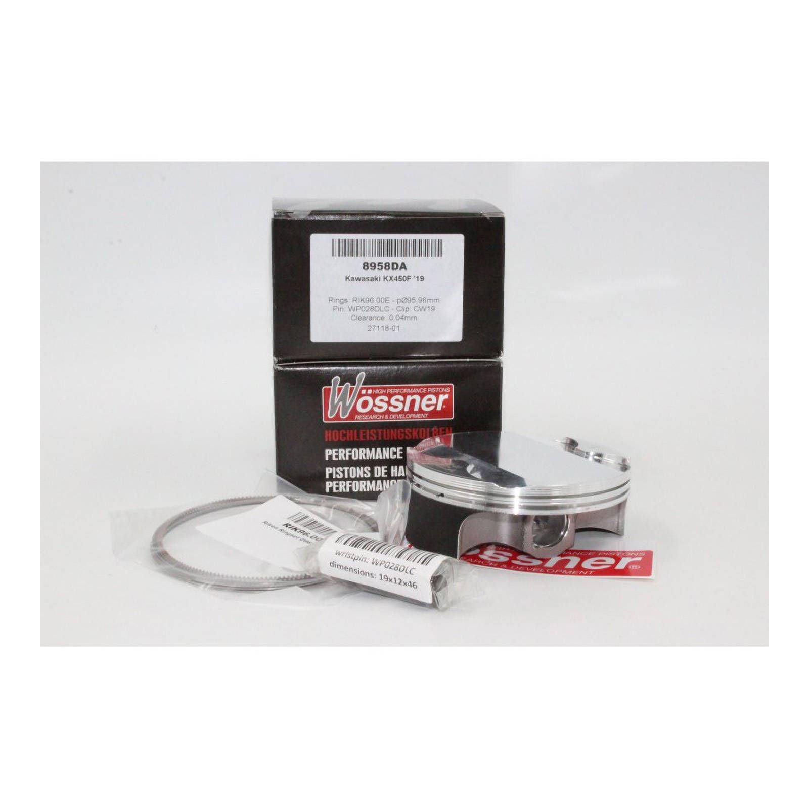 New WOSSNER Piston For KX450F 19-20 95.96mm #WO8958DA