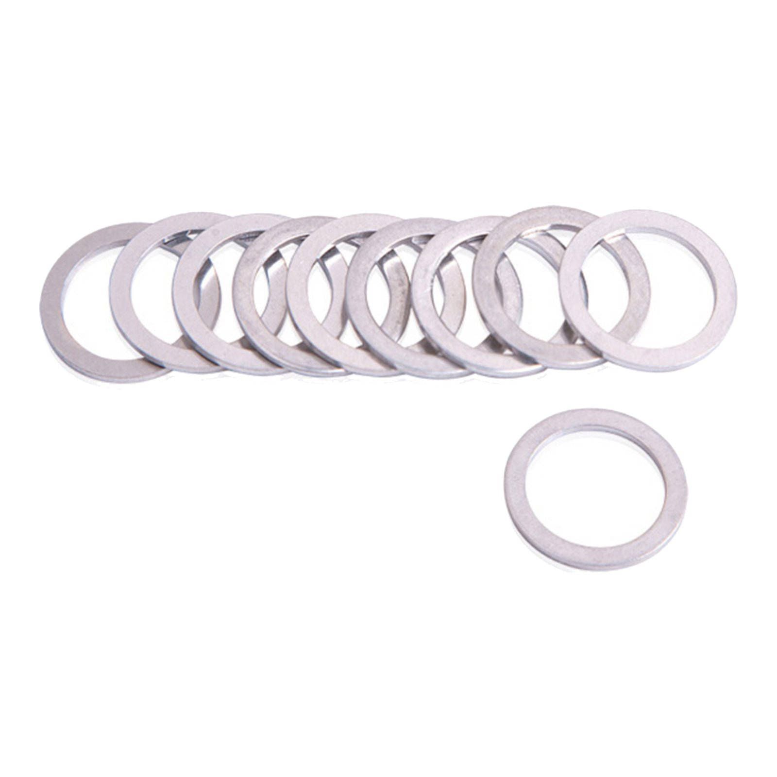 New WHITES Crush Washer Aluminium - 18 x 22 x 1.5 (100 Pack) #WPCWA182215