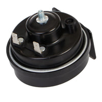 New WHITES Horn 12V Snail Horn 110DB /500HZ 80mm - Black #WPELHZH116