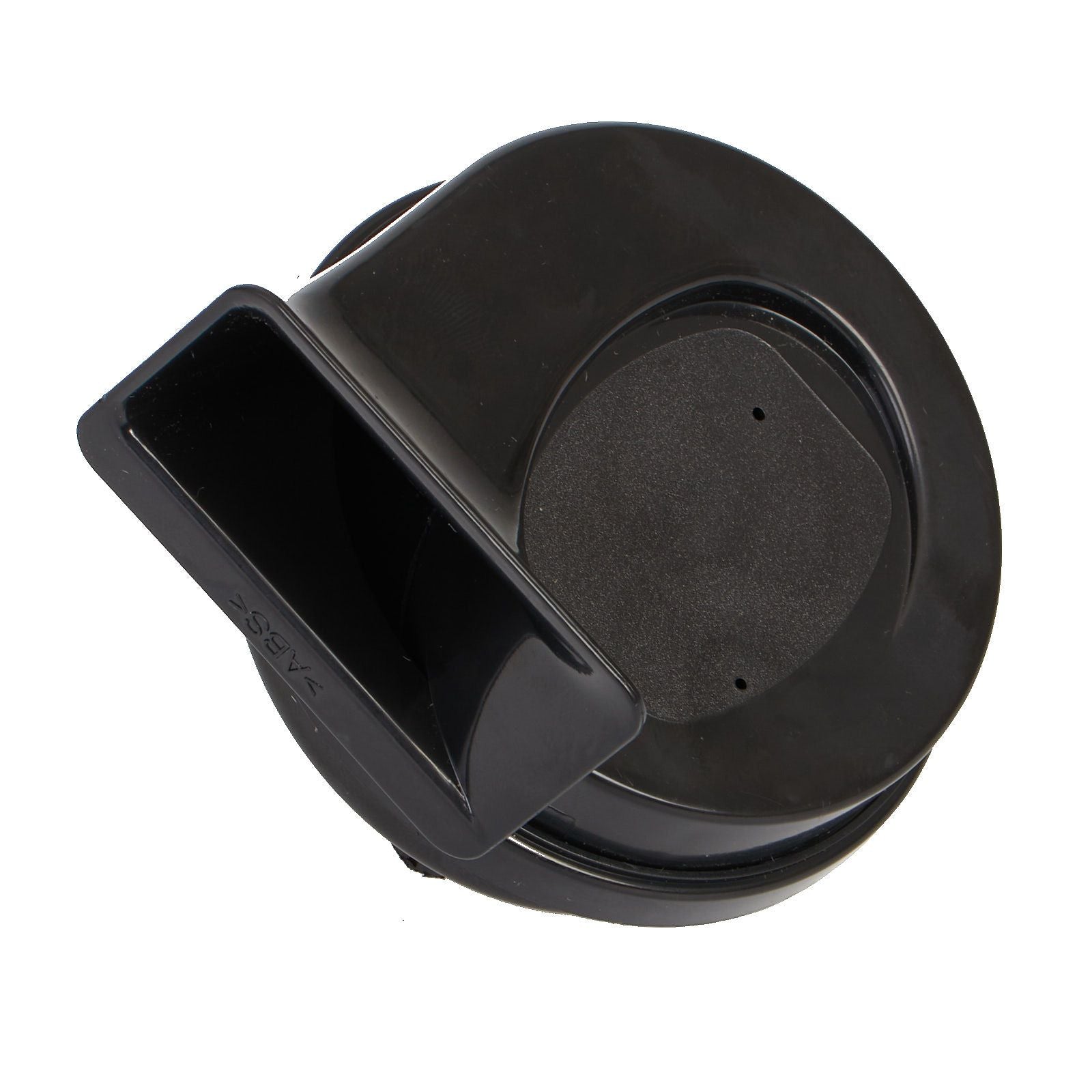 New WHITES Horn 12V Snail Horn 110DB /500HZ 80mm - Black #WPELHZH116