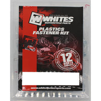 New WHITES Plastics Fastener Kit Suz Rmz250 07-09 WPFKKSU33