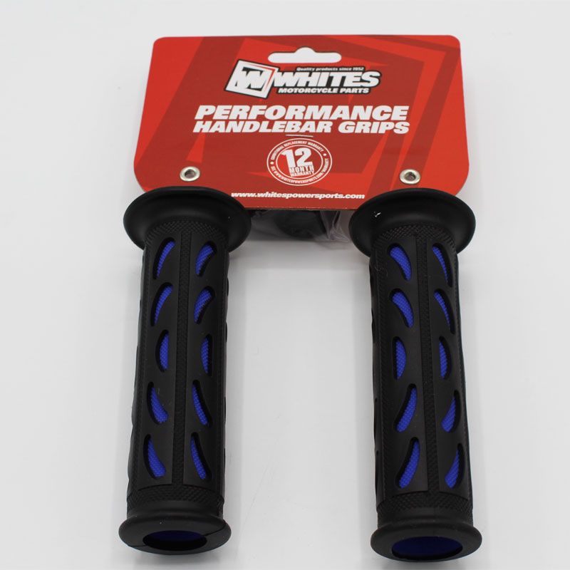New WHITES Gel Road Grip 1 Black / Blue #WPGRPR1BBU