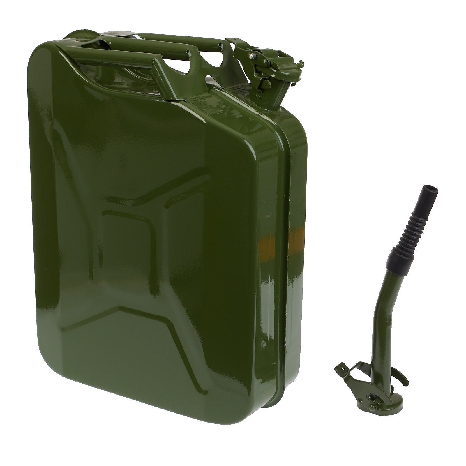 New WHITES Metal Jerry Can 20L With Flex Spout #WPJC20L | Australian Moto Spares