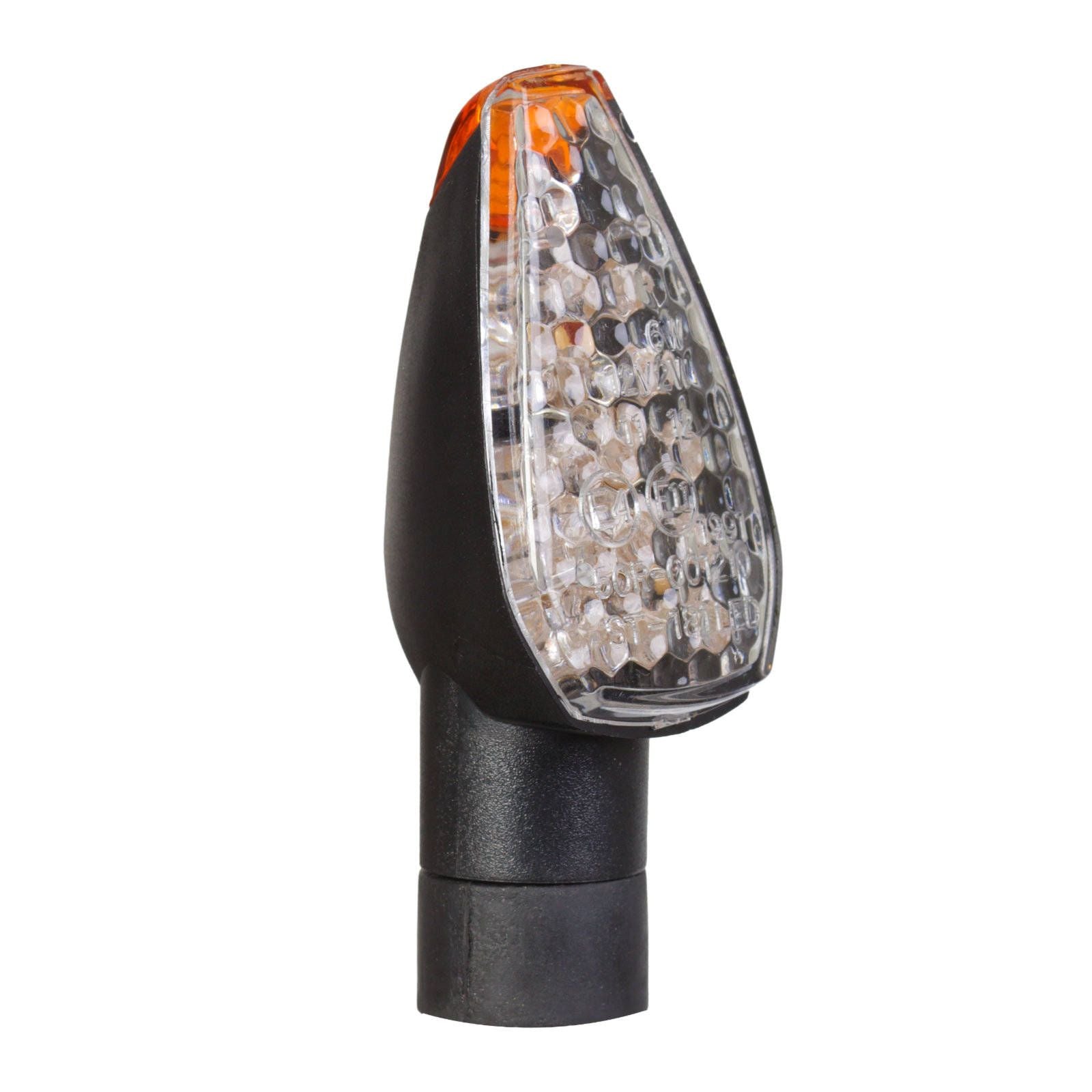New WHITES LED Roadhawk MK3 Flasher - Black #WPLEDIRH3BLK