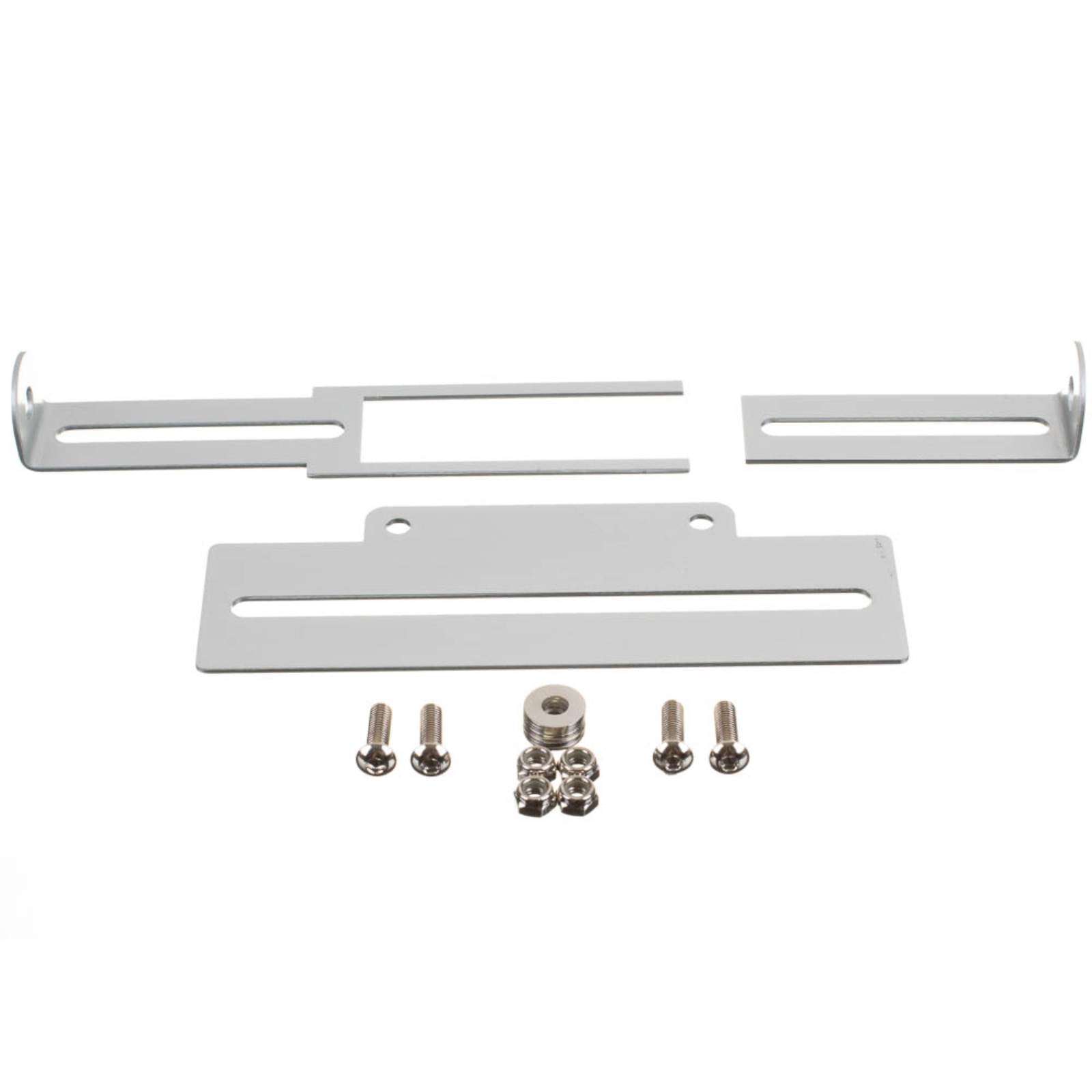 New WHITES Number Plate Bracket - Silver #WPNPS
