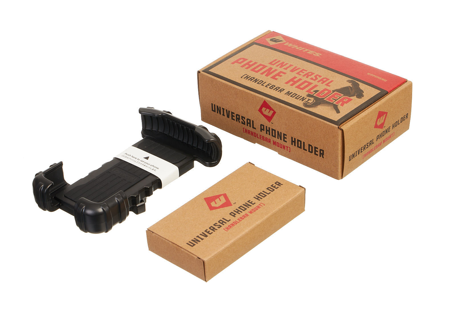 New WHITES Phone Holder - Handlebar Mount - Universal #WPPHHBMU