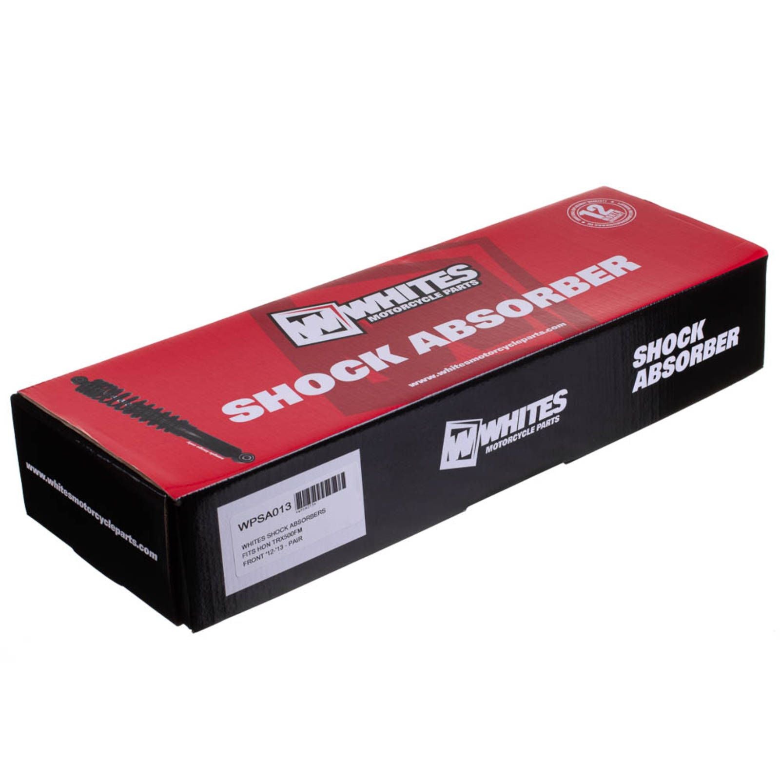 New WHITES Shock Absorber - Front For Honda TRX500FM 2012-2013 - Pair #WPSA013