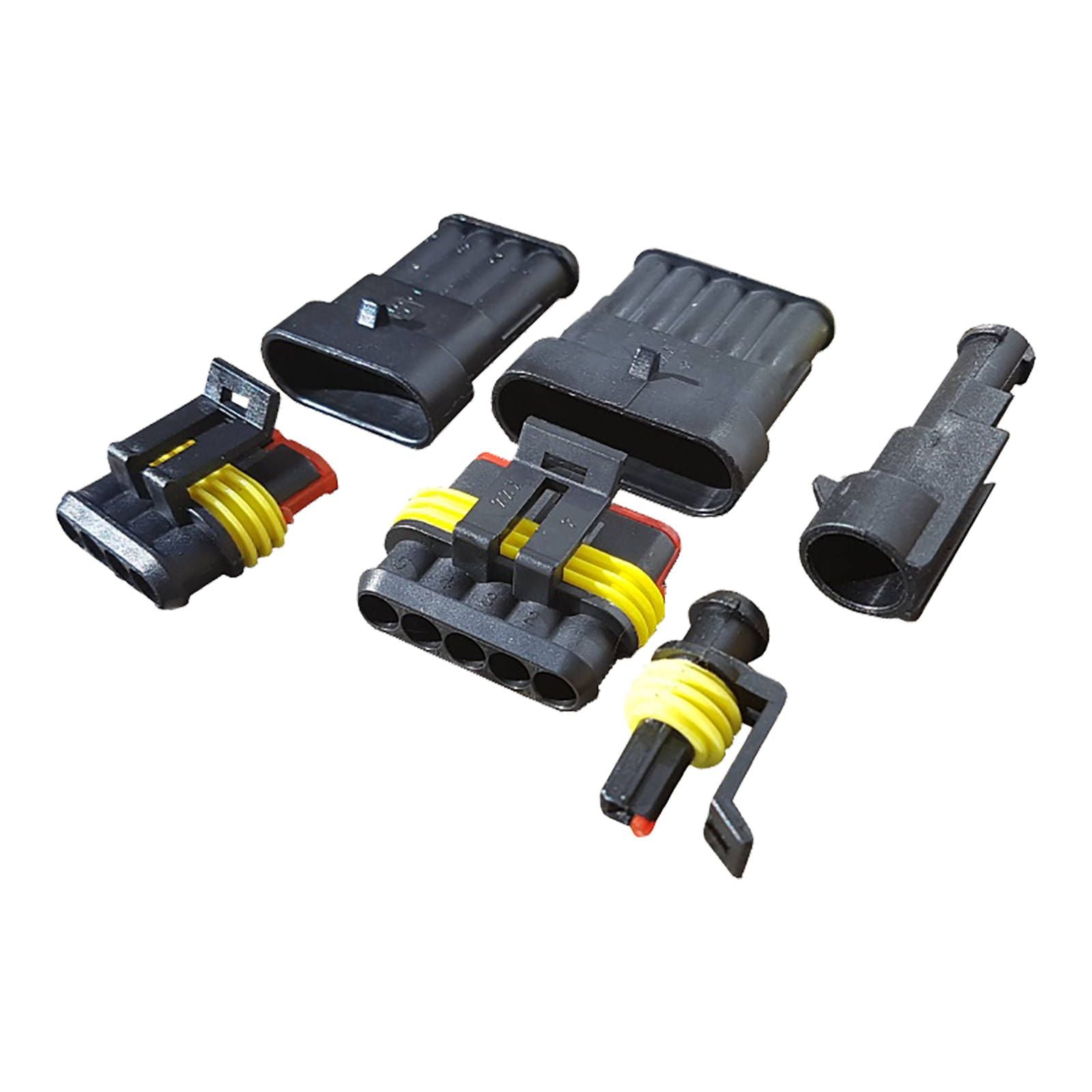 New WHITES 3 Wire Waterproof Electrical Connector #WTWPC3